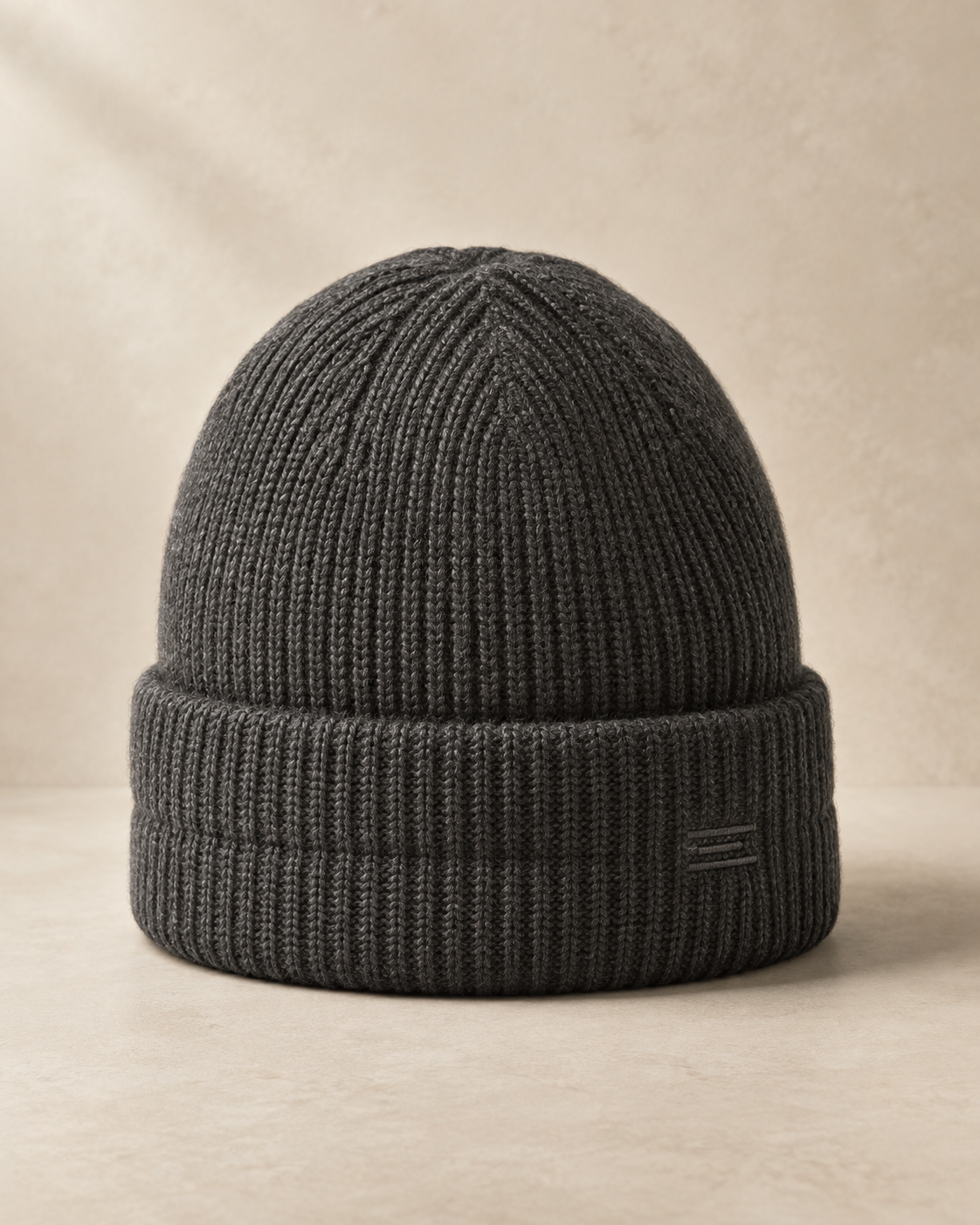 theNVSBLE BEAN-008 STACK — Charcoal Beanies design preview