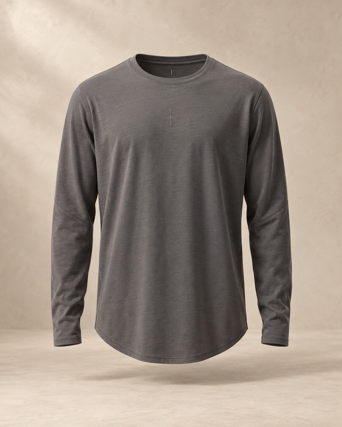 theNVSBLE LS-018 FORMLESS — Slate Long Sleeve T-Shirts design preview