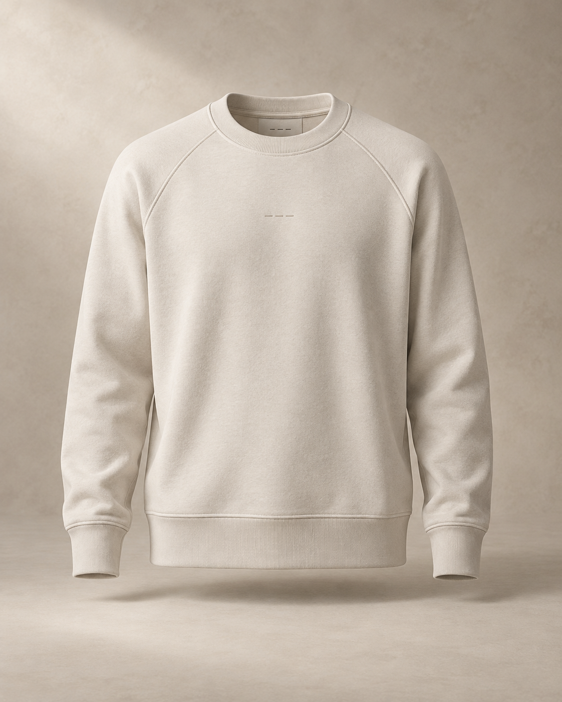 theNVSBLE SWEAT-005 MARGIN — Ecru Sweatshirts design preview