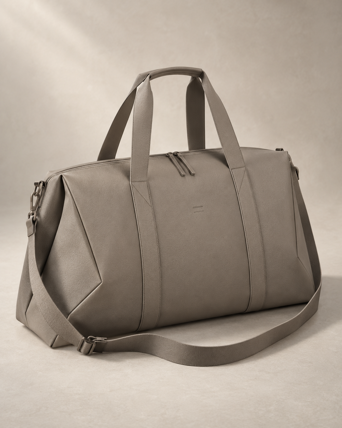 theNVSBLE WEEK-017 WEEKENDER FORM — Warm grey Weekender Bags design preview