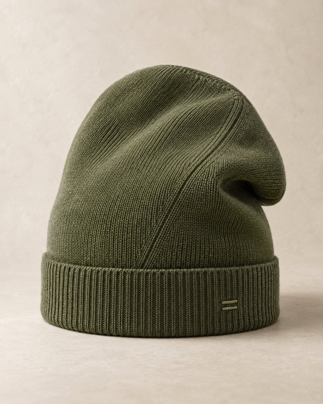 theNVSBLE BEAN-015 SLOPE — Olive Beanies design preview