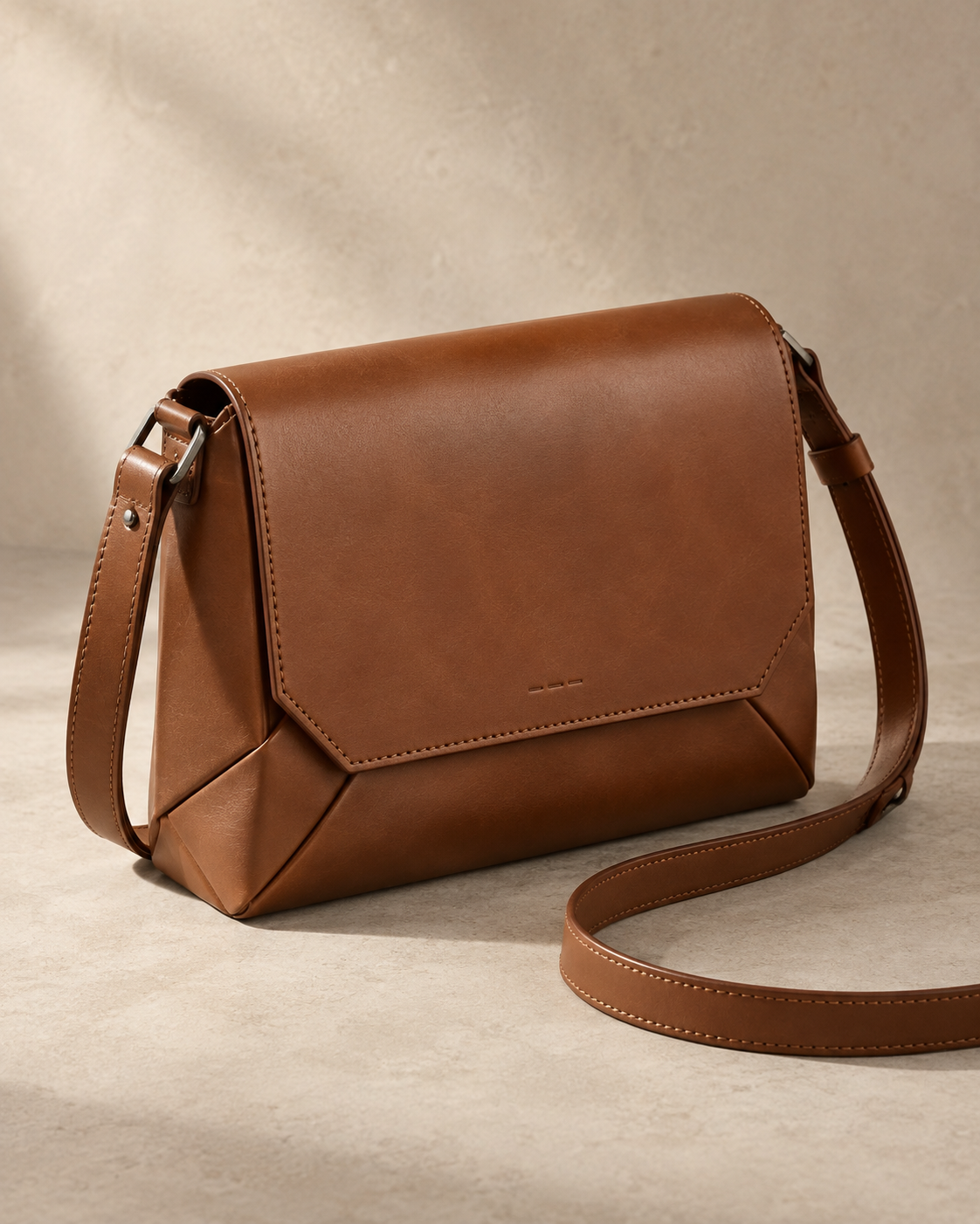 theNVSBLE CROSS-008 EDGE — Cognac Crossbody Bags design preview