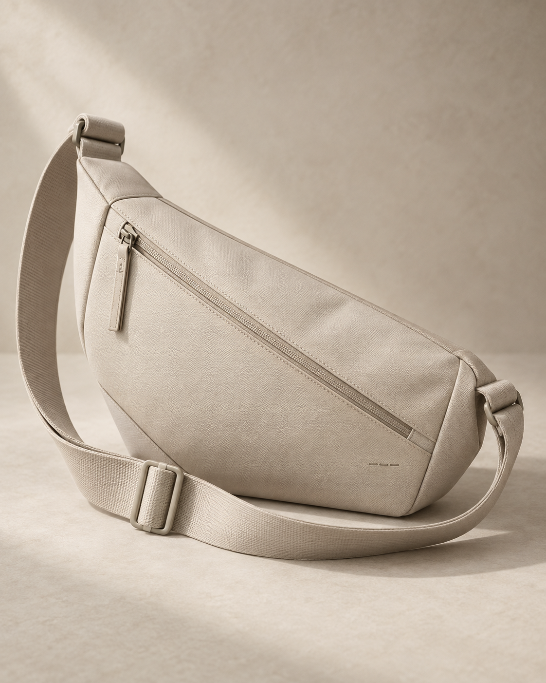 theNVSBLE CROSS-010 SLIDE — Ecru Crossbody Bags design preview
