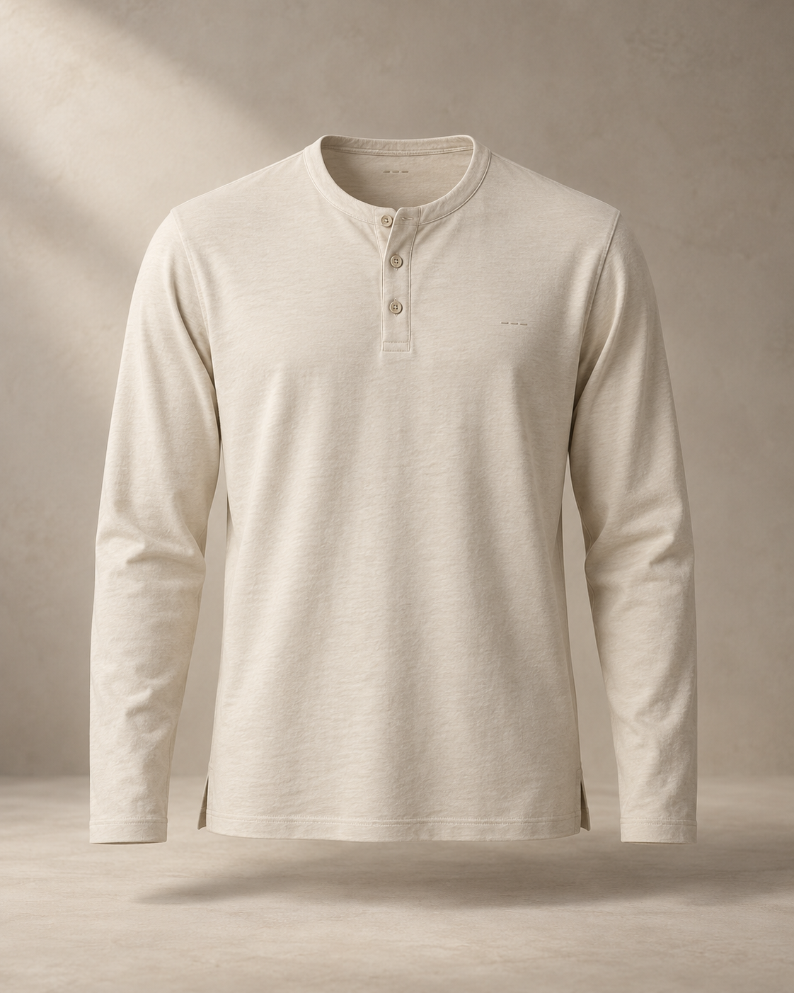 theNVSBLE LS-016 PASSAGE — Ecru Long Sleeve T-Shirts design preview