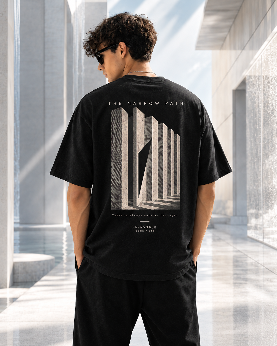 CORE 019 — THE NARROW PATH — back view