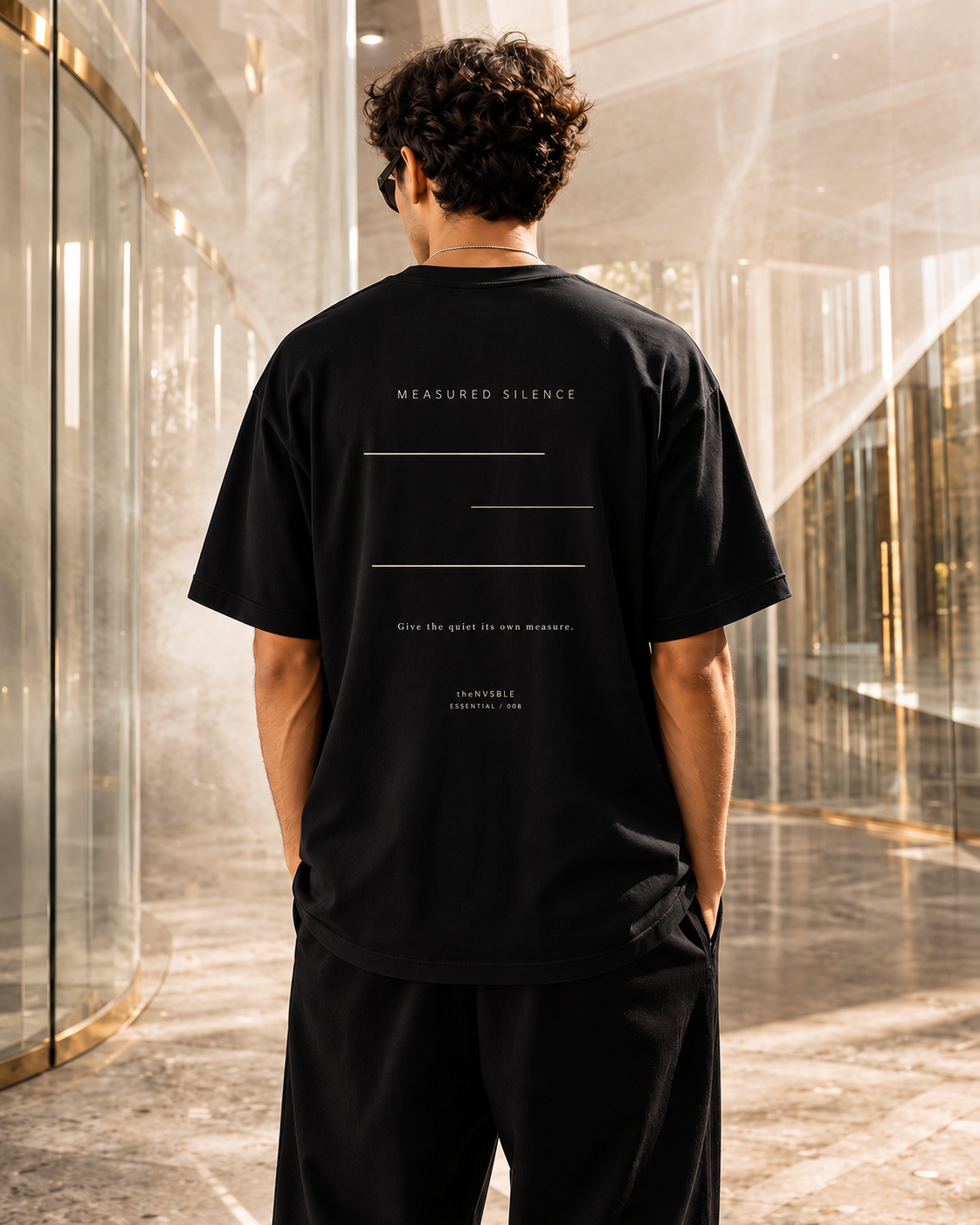 ESSENTIAL 008 — MEASURED SILENCE — back view