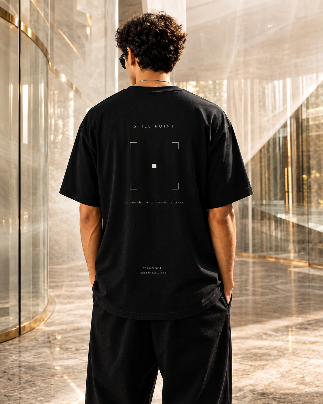 ESSENTIAL 009 — STILL POINT — back view