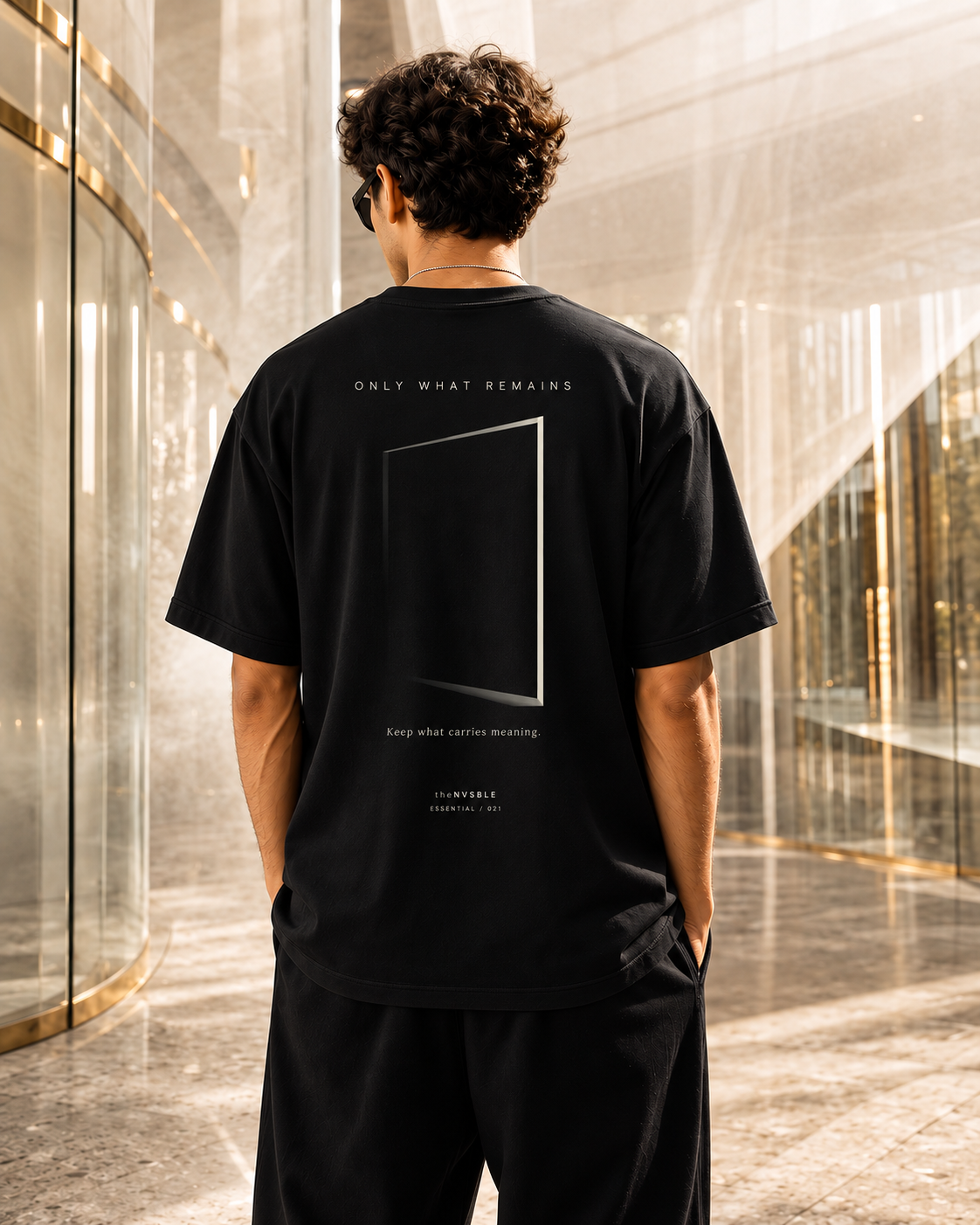 ESSENTIAL 021 — ONLY WHAT REMAINS — back view