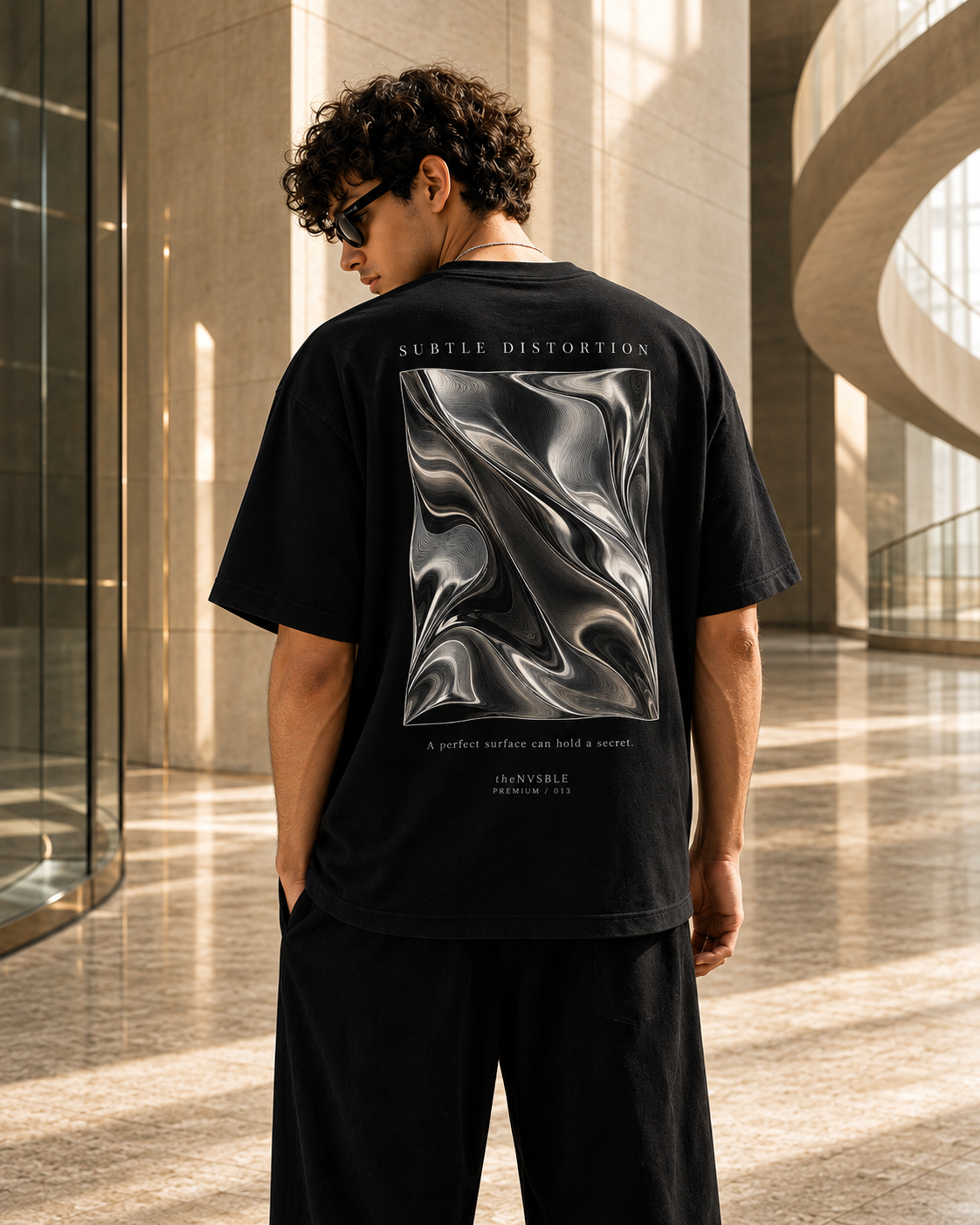 PREMIUM 013 — SUBTLE DISTORTION — back view