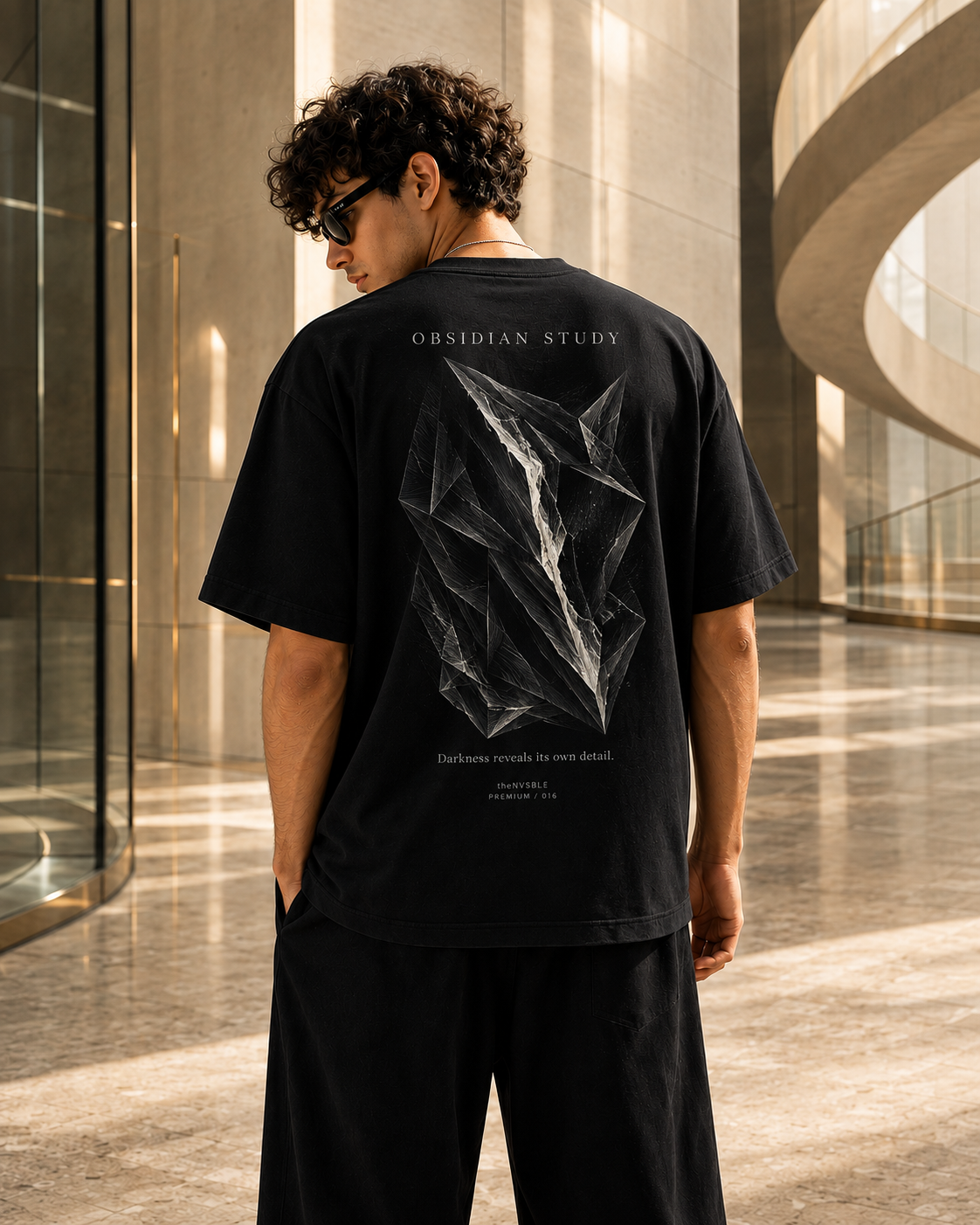 PREMIUM 016 — OBSIDIAN STUDY — back view