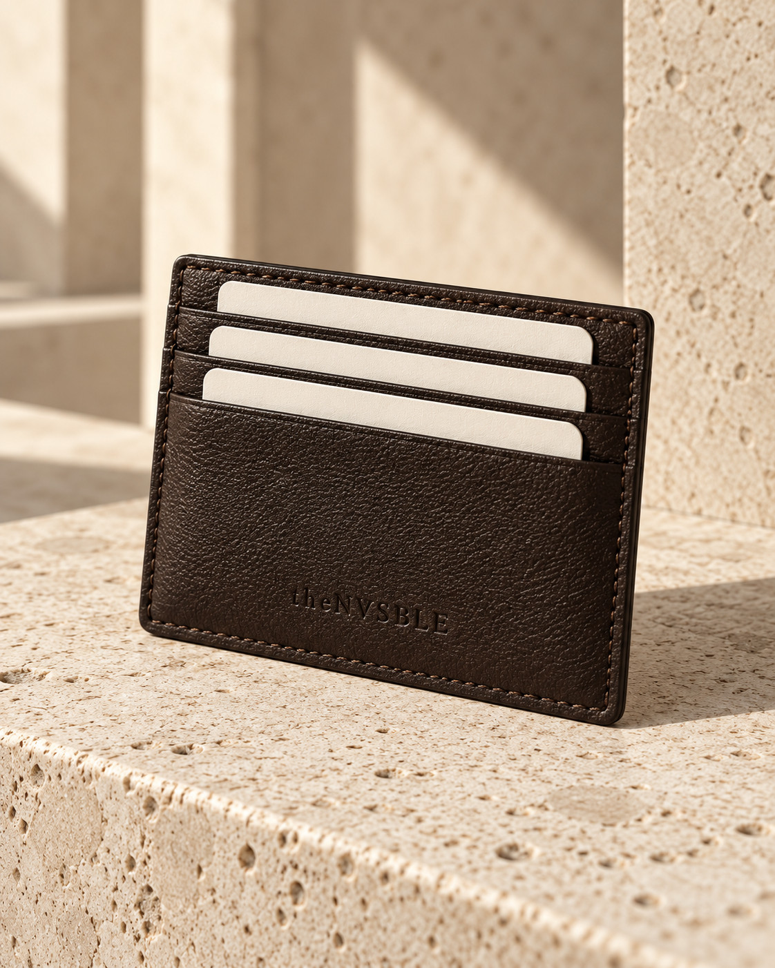 Concept preview of OBJECT 001 KEEP, espresso card holder by theNVSBLE.