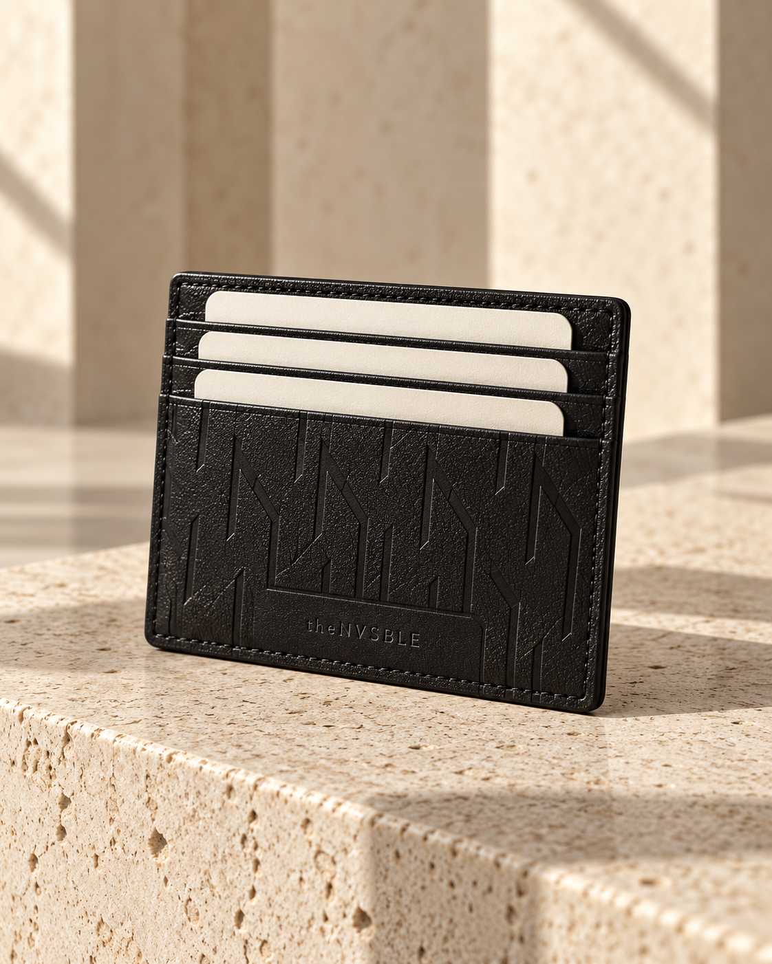 Concept preview of OBJECT 006 CIPHER, onyx card holder by theNVSBLE.