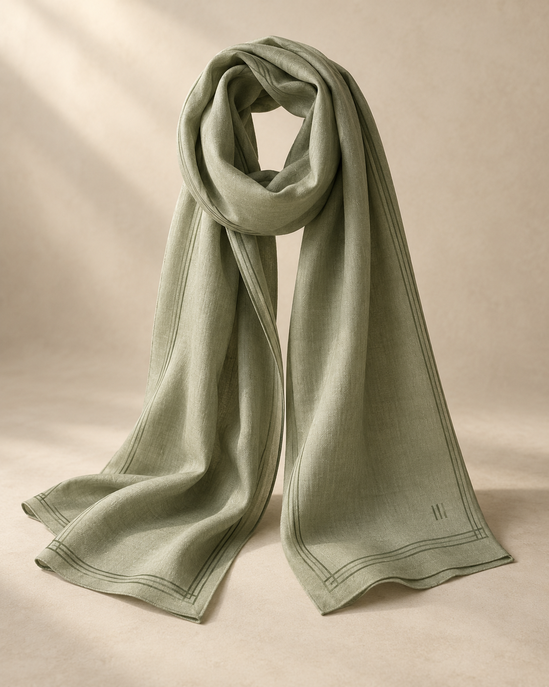 theNVSBLE SCARF-006 TRACE — Sage Scarves design preview