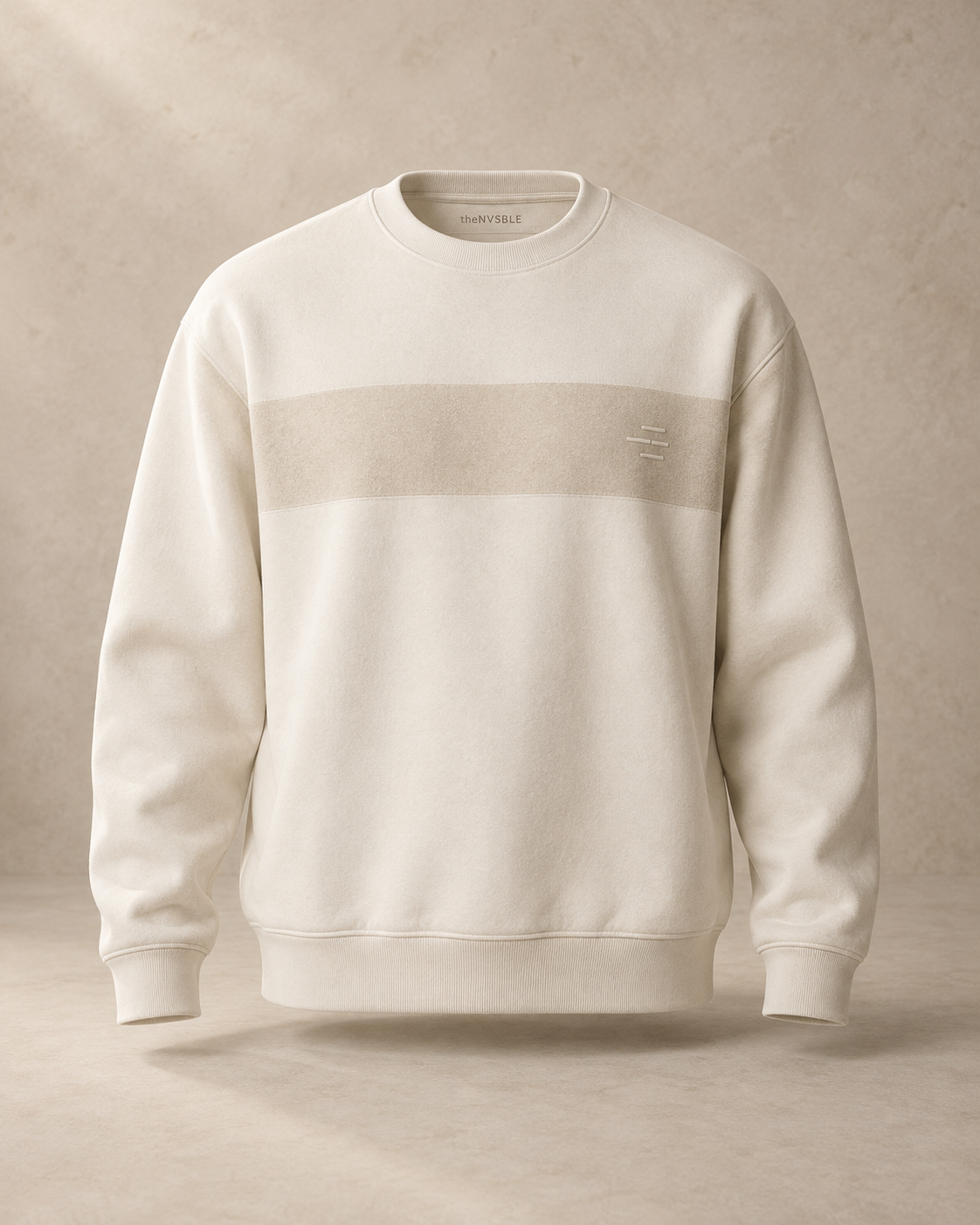 theNVSBLE SWEAT-015 HORIZON — Ivory Sweatshirts design preview