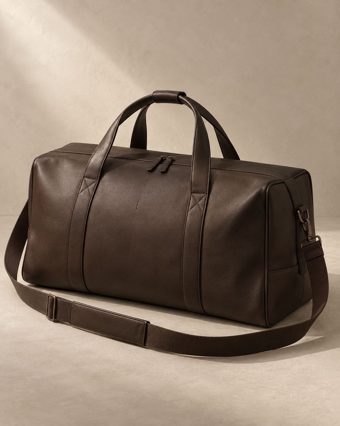 theNVSBLE WEEK-020 RETURN — Deep brown Weekender Bags design preview